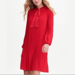 NWT Donna Karan Tie Neck Dress